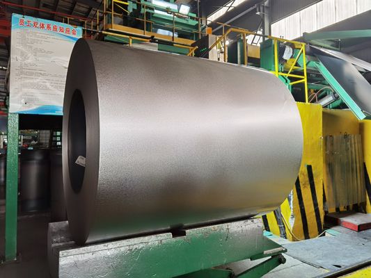 الفولاذ الغالفالوم 0.14-2.0mm سمك الملف الوزن 3-8 طن Max1250mm عرض الملف
