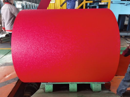 0.13-0.8mm مصنعي لفائف الفولاذ المطلي بالألوان مع طلاء التجاعيد