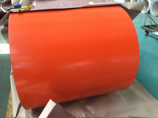 0.13mm-0.80mm صفيحة الفولاذ المطلية باللون مقاومة الصدأ العالية