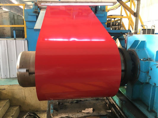 المقاومة للآثار RAL صفيحة معدنية ملونة 508mm / 610mm ID