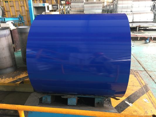 0.13mm-0.80mm صفيحة الفولاذ المطلية باللون مقاومة الصدأ العالية