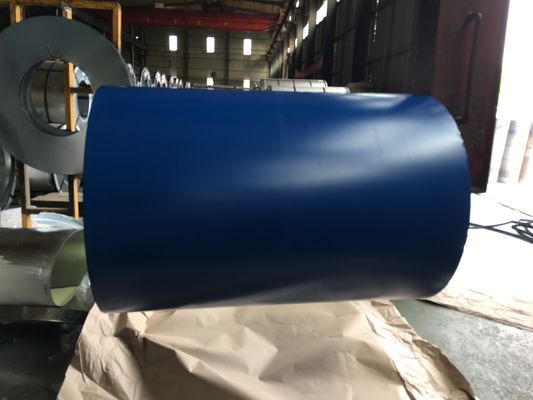 طلاء مسبق بطلاء الفولاذ الملون 600mm-1250mm مع مقاومة التآكل فائقة