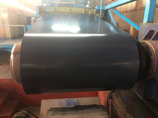 الصفيحة الفولاذية المقاومة للحرارة 0.3mm-0.8mm PE / PVDF الطلاء