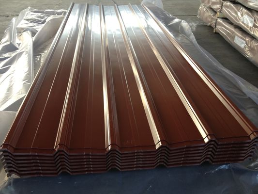 صفيحة الفولاذ الملوح الملوح 0.13mm-0.5mm صفيحة الفولاذ الملون للأسقف