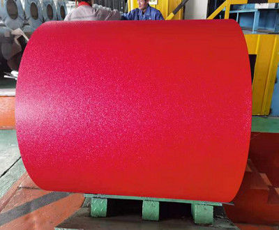 صفيحة الفولاذ المطلية باللون مع قوة الشد 300-550MPa