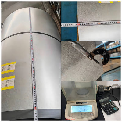 ID 508mm 610mm مصنعي لفائف الفولاذ Galvalume العرض Max1250mm
