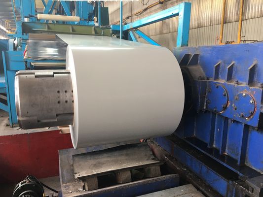 سقف ملف الفولاذ المرسوم مسبقاً 0.13-0.8mm لفائف الفولاذ المغلف