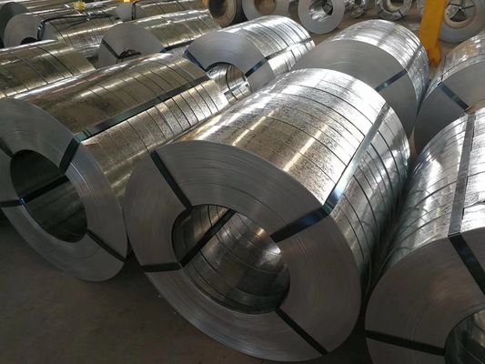 0.12-2.0mm GI صفيحة الفولاذ الملفوفة العادية / الصفر / الكبيرة Spangle