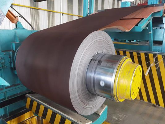 المصنع الكهربائي المسبق طلاء لفائف الفولاذ 600-1250mm العرض معتمد من قبل SGS
