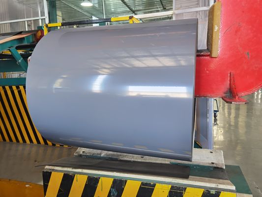0.13mm-0.8mm لفائف الفولاذ المطلي مسبقاً لمواد البناء