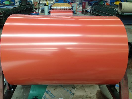 لفائف الصلب الزنكية عالية القوة 600mm-1250mm لفائف الصفحة المطلية باللون